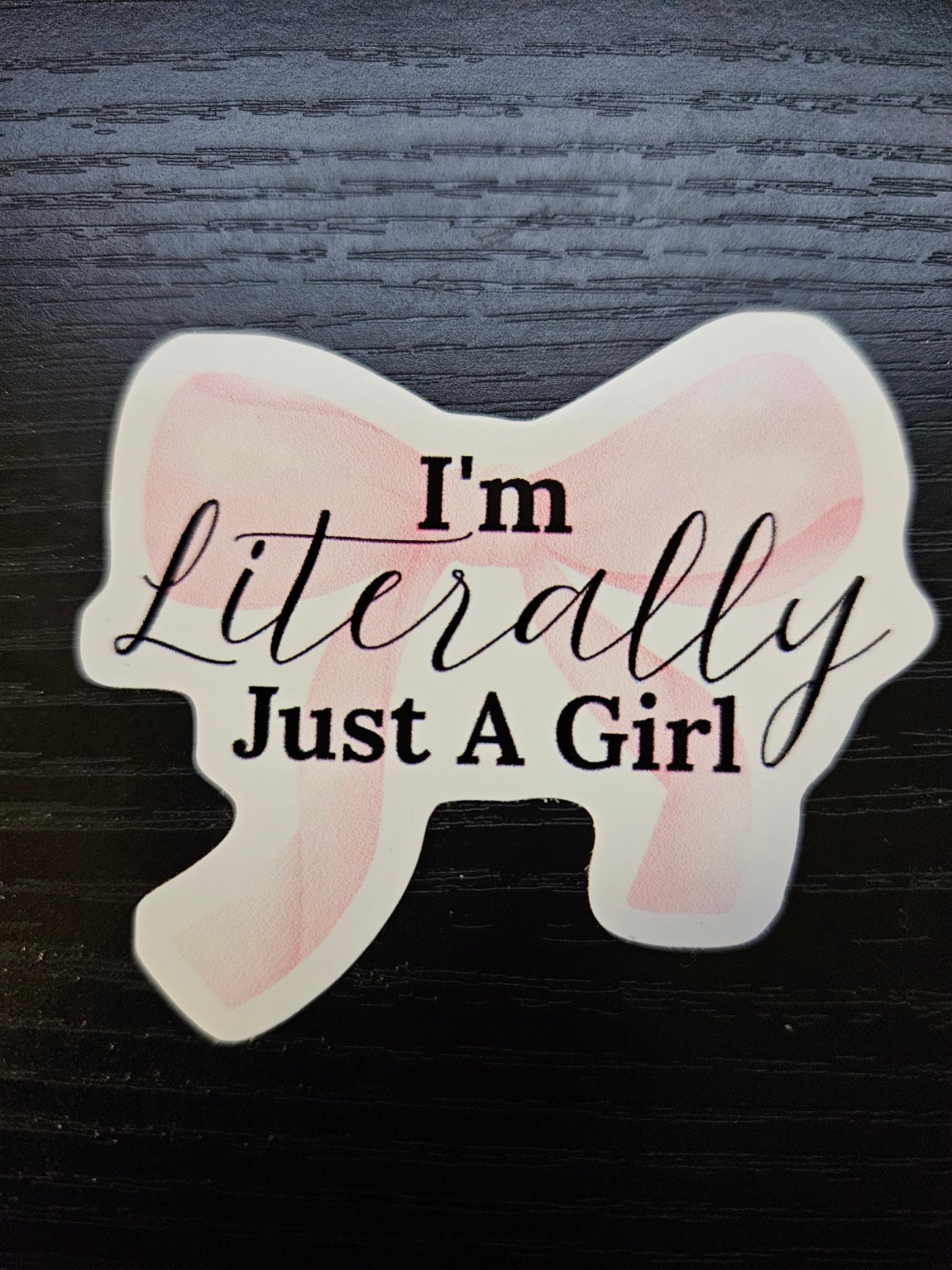 Just A Girl Stickers