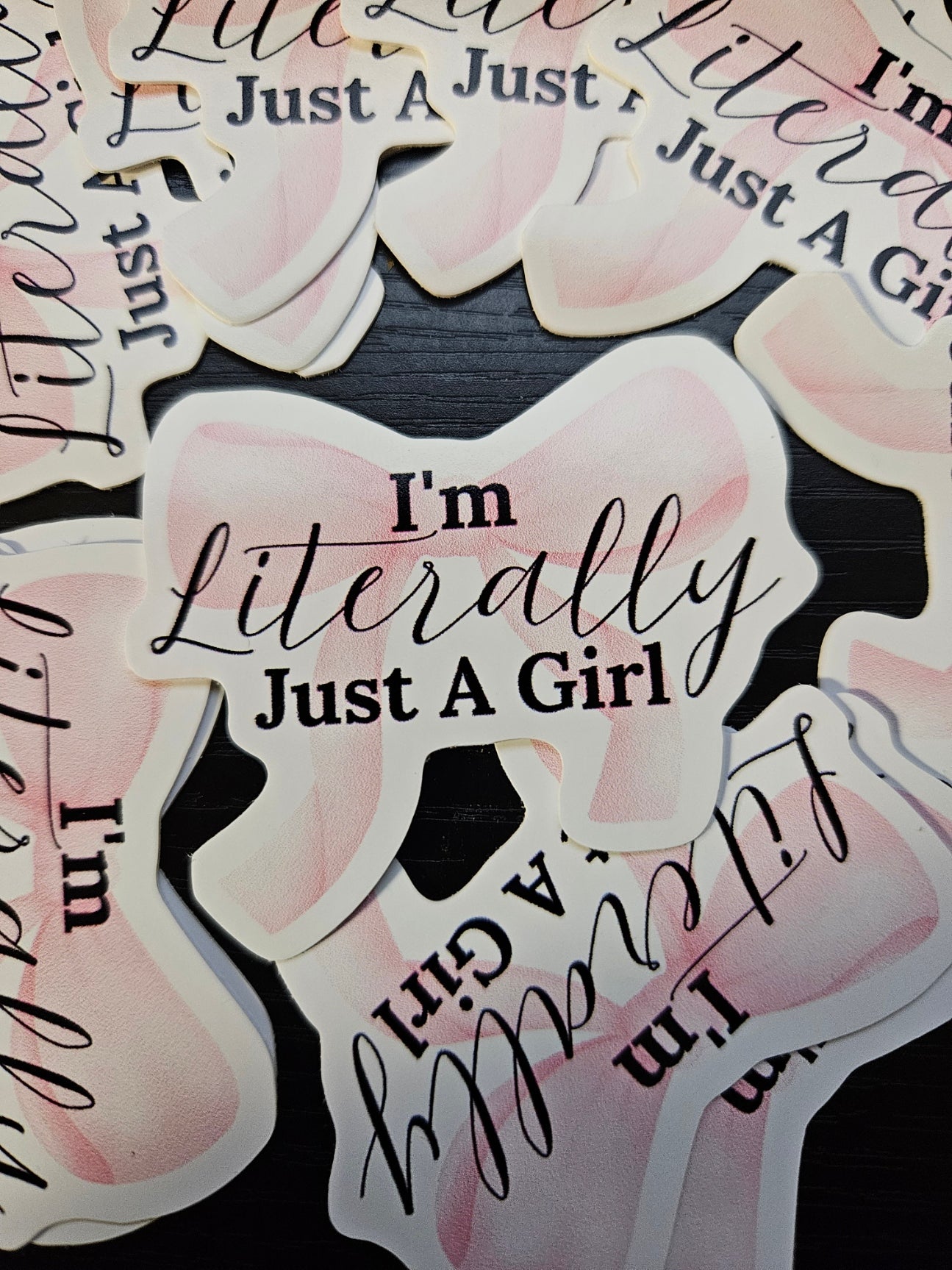 Just A Girl Stickers